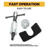YAKEFLY Brake Caliper Piston Rewind Tool, Brake Piston Wind Back Tool,Car Rear Brake Pad Wind Back Tool,Right Handle Set Brake Caliper Wind Back Tool for for Replacement of Rear Brake Pad