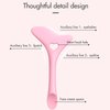 Eyeliner Stencils Wing Tips, Silicone Eyeliner Aid, Marscara Drawing Aid, Lipstick Wearing Aid, Face Cream/Mask Applicator, Easy Makeup Tool, Resusable