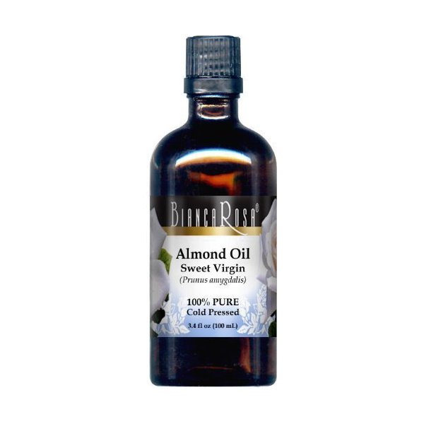 Almond Oil, Sweet Virgin - 100% Pure, Cold Pressed (3.40 fl oz, ZIN: 428354)