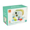 Orange Tree Toys: Shape Sorter: Jungle Elephant - Wooden Wheeled Animal Sorter, 6 Shape Blocks, Push-Pull-Sort, Educational Toy, Toddler & Kids Age 1+