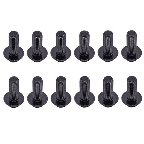 HABIIID Exhaust Manifold Bolts, Manifold Header Bolts for GM LS1 LS3 LS2 LSX LT series engines Replaces ICT Billet 551696 12 PCS