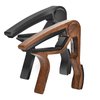 Guitar Capo, 2 Pack Capo for Acoustic Guitar, Guitar Capo for Electric Guitars, Bass, Buzzing-Free, Quick Release, Easy to Use, Black and Rosewood