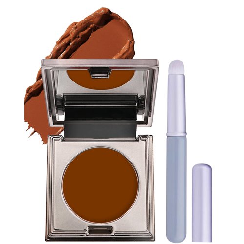 Long Lasting 2-in-1 Creme Cheek Blush + Lip Stain Lipstick, High Pigmented Tinted Lip Balm Blusher with Brush,Hydrating Cream Texture for Cheek,Eye & Lip Tint, Vegan Christmas Makeup Gift for Women-04