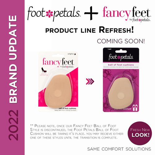 Foot Petals Women's Rounded 1 Pair, Khaki, One Size