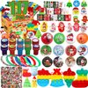 117 Pcs Christmas Party Favors for Kids, Stocking Stuffers,, Pop Fidget Treasure Box Toys, Goodie Bag Stuffers, Carnival Prizes, Prize Box Toys for Kids Classroom