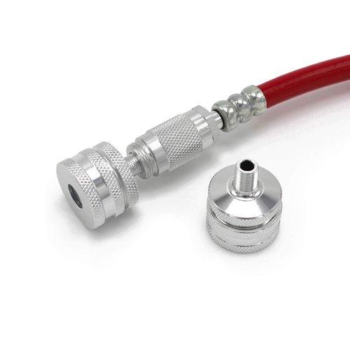 Prestacycle® Quick-Click™ Big Presta Head, Push-on, Pull-Off Bicycle Air Pump Head, Bike Tire Inflator Adapter for All Presta Valves, Tubeless Safe, no-Loss Disconnect