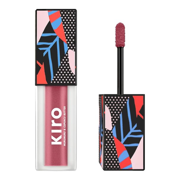 KIRO Super Butter Lip Lacquer, Pink Apple (Mauve-Ish Pink), 5 ml, Long Lasting Lip Gloss, Intense Colour, Hi-shine Hydrating Liquid lipstick for Moisturizing Lip Matte Finish
