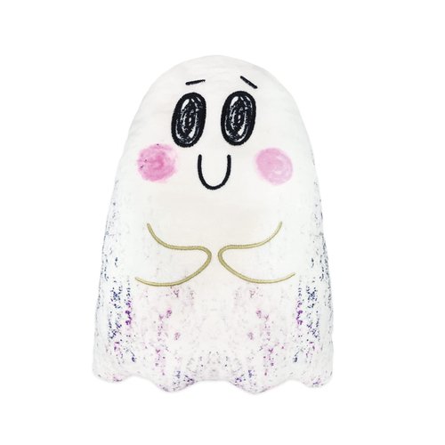 MerryMakers Gustavo The Shy Ghost Plush Hand Puppet, 10-inch, Based on The bestselling Picture Book by Flavia Z. Drago