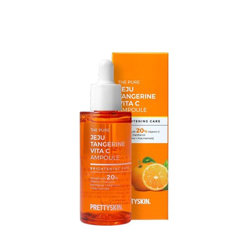 PS.PRETTYSKIN Jeju Tangerine Vitamin C Ampoule for face 52ml(1.75 fl.oz.) | | Multi-Moisturizing,...