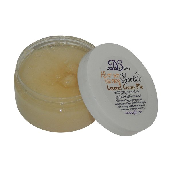 Coconut Cream Pie After Sun Foaming Sugar Scrub,By Diva Stuff