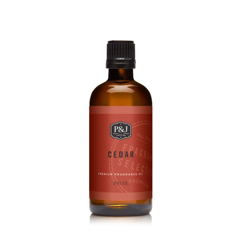 P&J Trading Fragrance Oil | Cedar Oil 100ml - Candle Scents for Candle Making, Freshie Scents, Soap Making Supplies, Diffuser Oil Scents