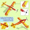 IJRPLM 24 Pack Foam Glider Planes Toys,8" Airplane Toy,12 Different Designs Planes Toys for Boys,Individually Packed Outdoor Flying Toys,Party Favors for Kids 8-12 (12 PCS)