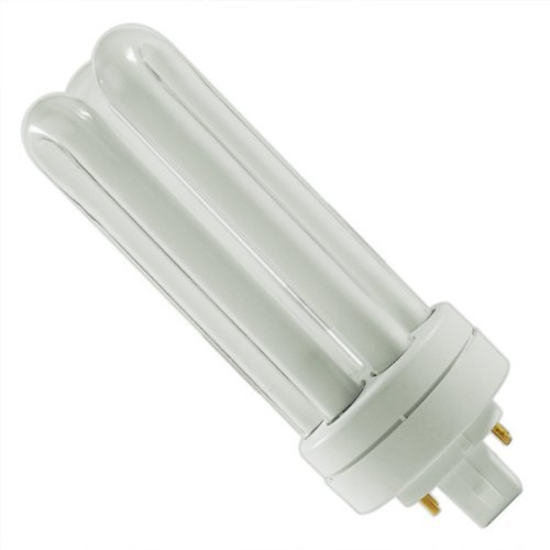 GE 97632 - F32TBX/841/A/ECO - 32 Watt CFL Light Bulb - Compact Fluorescent - 4 Pin GX24q-3 Base - 4100K -