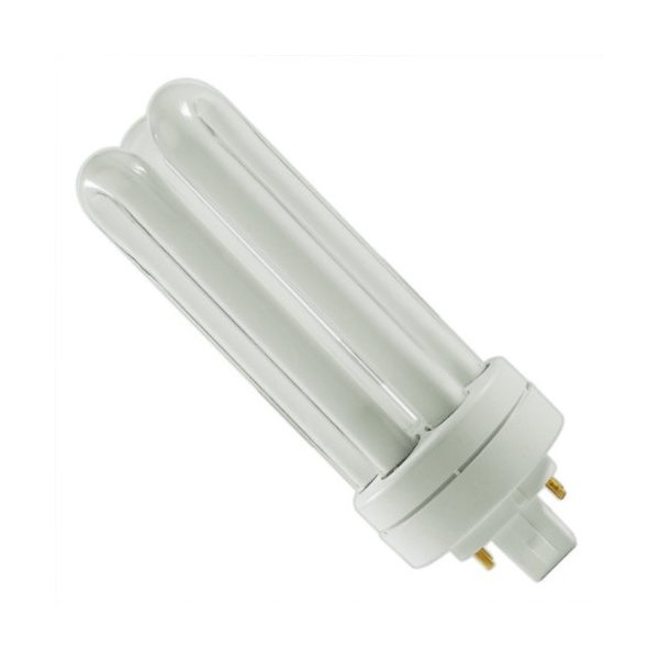 GE 97632 - F32TBX/841/A/ECO - 32 Watt CFL Light Bulb - Compact Fluorescent - 4 Pin GX24q-3 Base - 4100K -