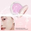 RTETETOK Jelly Pressed Setting Powder, Oil Control Face Pressed Powder for Makeup, Powder-free Makeup Setting Cream, Flawless Matte Long Lasting Finishing Lightweight Waterproof Face Cosmetics 0.24 Oz