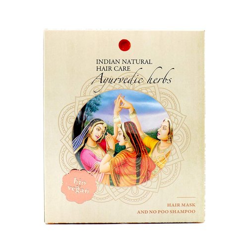 Ayurvedic Herbs Powder - Hair Mask & Gentle Shampoo - Fresh and Pure Organic - 7 ounce - Indian Natural Hair Care