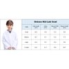 ZHTRKLJK White Lab Coat for Kids Doctor Scientist Dress Up Costume for Boy Girls Vet Dental Career Day Halloween Christmas Costume(Small,White)