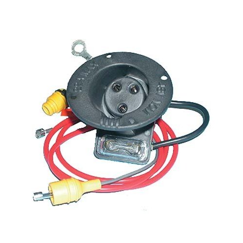 Club Car Charger Receptacle and Fuse Kit. for Electric 48-Volt DS