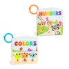 B. toys Bath Book 2 Pack Soft & Waterproof Books Learn Colors & Numbers Bath Toys for Babies, Toddlers 6 Months Tub Time Books Colors