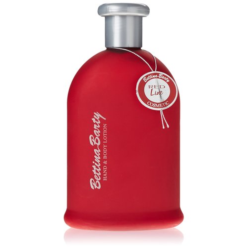 Bettina Barty Red Line Hand & Body Lotion, 17 fluid ounces.