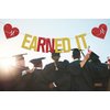 Earned It Banner, Congrats RN Graduation Party Decorations, Nursing School Graduation Decorations, Congrats 2024 Nurse Graduation Party Supplies
