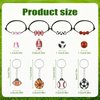 PEUTIER 40pcs Sports Party Favors, 20pcs Sports Keychains & 20pcs Sports Bracelets with Football Basketball Rugby Baseball Sport Theme Thank You for Coming Gifts for Sports Party Supplies