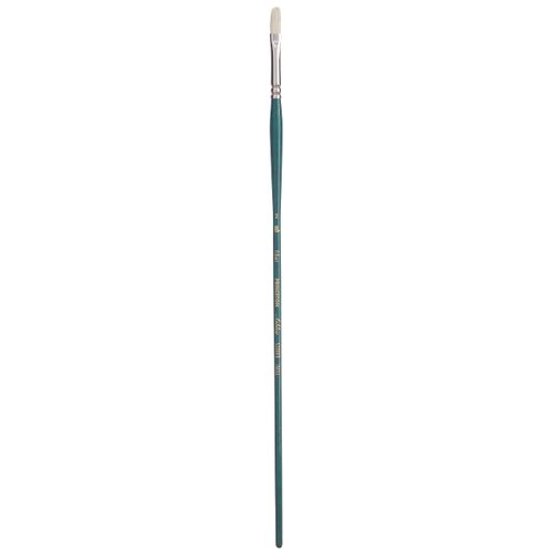 Princeton Ashley Natural Bristle Paint Brush for Oil and Acrylic, Series 5200, Filbert, 2