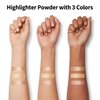 FV Highlighter Palette, Highly Pigmented & Metallic Finish Highlighter Pressed Powder, Multi-Use Highlighter Makeup for Body & Eyeshadow, Cruelty-Free