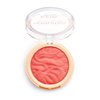 Revolution Beauty, Blusher Reloaded, Pressed Powder Face Blusher, Highly Pigmented & Long Lasting Formula, Coral Dream, 0.26 Oz.