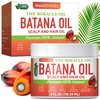 Batana Oil from Honduras: Hair Growth Mask and Scalp Treatment, Repairs Hair & Skin, Reduces Shedding (4oz, 2 Pack)