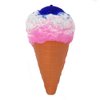 Magik Scented Jumbo Squishies Unicorn Bear Ice Cream Cone Galaxy Toys Cute Slow Rising Squishy Kids Children Adult for Holiday and Stress Relieve (Ice Cream Pink/White/Blue, 7.48 x 4.13 Inch)