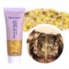 Yeweian Gold Body Glitter, Mardi Gras Face Glitter Gel, Mermaid Sequins Lip Eye Nails Hair Body Glitter Makeup, Liquid Holographic Chunky Glitter Singer Concerts Music Festival Rave Accessories,50g