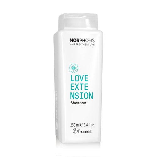 FRAMESI Morphosis Love Extension Shampoo 8.4 fl oz, Shampoo for Hair Extensions and Wigs, Natural...