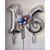 40 Inch Silver 15 Number Balloons Giant 15 or 51 Balloons Silver Birthday 15 Balloons 15th Birthday Anniversary Party Decorations Supplies