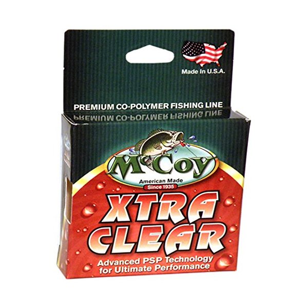 McCoy Fishing Line, Xtra Clear, 250-Yard/17-Pound