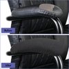 KALIONE 2Pcs Office Chair Arm Cover, Black Armrest Slipcover Pads Chair Armrest Covers, Office Seat Hand Rest Protector, Elastic Computer Arm Protectors,Arm Covers Protectors for Office Chair