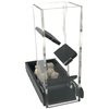 C4Labs Mini Short Size Gaming Dice Tower and Basic Tray - Black