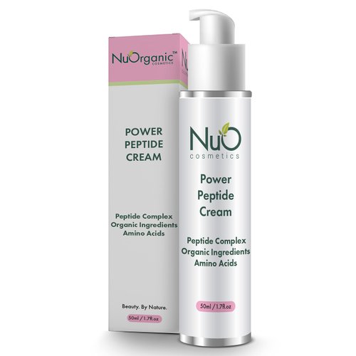 nuorganic Peptide Face Cream: Anti Aging + Wrinkles + Firming + Tone + Elasticity - Patented Phyt...