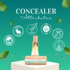 Chirpy Concealer Stick - Multi-Use Vegan Concealer & Foundation Stick. High Coverage, Long-Lasting Hydrating. Scars, redness, dark Circle Under Eye Cream Corrector. Non-Greasy Sensation. Toffee.