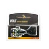 Trophy Ridge Volt 5 Pin Archery Bow Ambidextrous Sight - 5 Ultra-Bright Horizontal .019 Fiber Optic Pins, Bubble Level, Green Hood Accent for Quicker Sight Acquisition, Fiber Wrapped Pin Guard