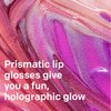 Almay Lip Gloss, Non-Sticky Lip Makeup, Holographic Glitter Finish, Hypoallergenic, 200 Angelic, 0.9 Oz