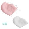 Gel Heel Protectors, Breathable Hole Design Heel Cups Sleeve Socks Silicone Heel Cushion, Great for Relieve Heel Pain, Heal Dry, Cracked Heel, Heel spur, Sore Heel, Plantar Fasciitis Treatment (Pink)