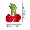 Cherry Acetate Claw Clip,Acetate Hair Clips,Big Hair Clips for Women