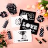 Kajaia 36 Pcs Volleyball Gifts for Teen Girls Makeup Bags Cosmetic Bags Sport Hair Scrunchies Lipstick Holder Keychains for Party Favors Team Gifts
