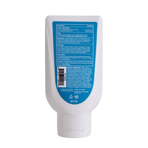 Seavenger Ocean Kiss Reef-Safe Sunscreen SPF 30-50 with Jellyfish Sting Protection (SPF 50)