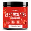 Electrolytes Powder No Sugar No Carbs, Keto Daily Electrolyte Drink Mix, Potassium & Salt Hydration Powder Electrolytes Zero Calorie Sugar Free Electrolyte Powder, Strawberry 50 Servings