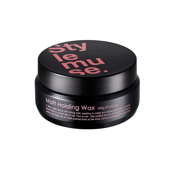 ATS Stylemuse Matt Holding Wax - Men and Women Matt Strong Molding Cream Firm Hold 100 gram, 3.53 ounce