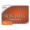 Alliance Rubber 37646#64 Non-Latex Rubber Bands, 1 lb Box Contains Approx. 380 Bands (3 1/2" x 1/4", Orange)