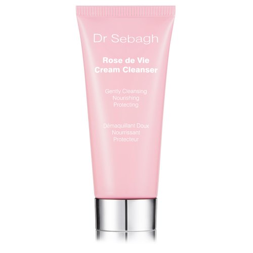 Dr Sebagh - Cream Cleanser [ALL SKIN TYPES] - Hydrating Facial Cleanser - Cream Cleanser Face Wash - Deep Pore Cleanser - Hydrating Face Wash to Remove Make-Up - Rose-Scented Cleanser (3.4 fl.oz.)