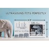 Sonogram Picture Frame, Ultrasound Photo Frame with Baby Countdown Weeks, Baby Announcement, Elephant Nursery Decor for Birth Information, Expecting Parents to be Unique Gifts for Pregnant Women